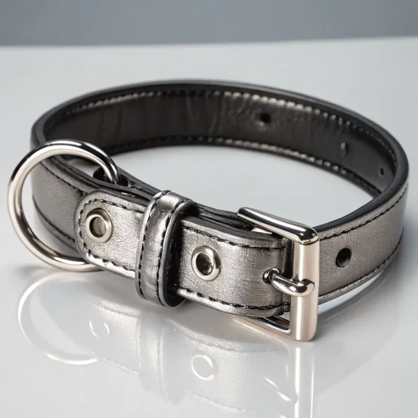 Luxury Leather Collar with Hidden Camera
